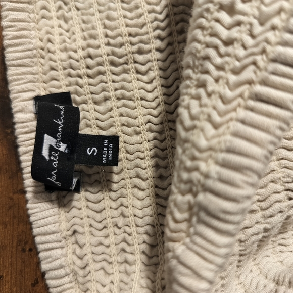 7 For All Mankind Sundress with Puff Sleeves - Picture 2 of 3